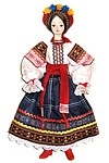 кукла настенная в южнорусском костюме Панночка